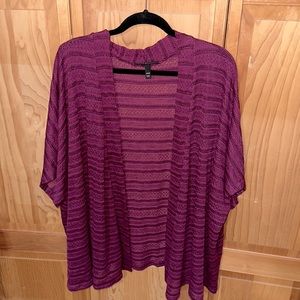 Lane Byrant Burgandy Shrug